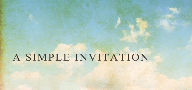 invitation to church