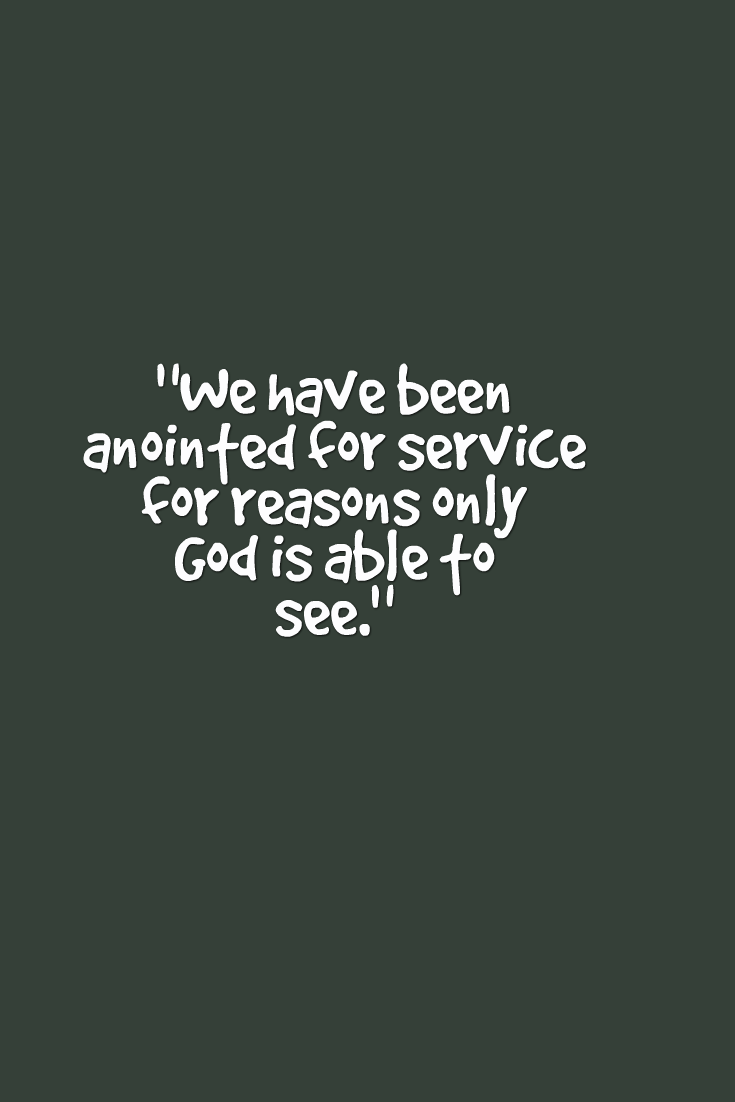 anointed-for-service