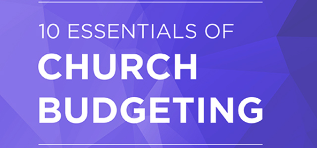 Free eBook: "10 Essentials of Church Budgeting"